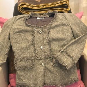 Rebecca Taylor Blazer Grey Size 2